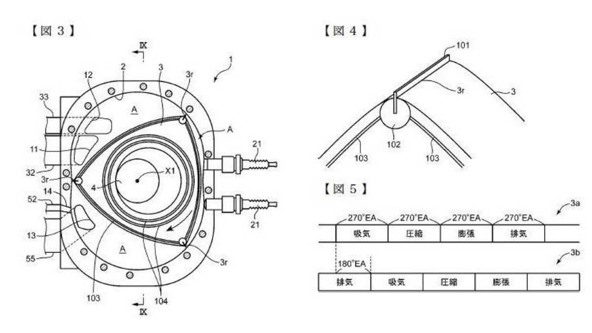 The new patents were filled recently.
